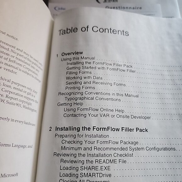 Jetform Formflow Filler  Kit  2.15  Vintage For Windows PC 1997 Sealed Disks - Picture 7 of 10